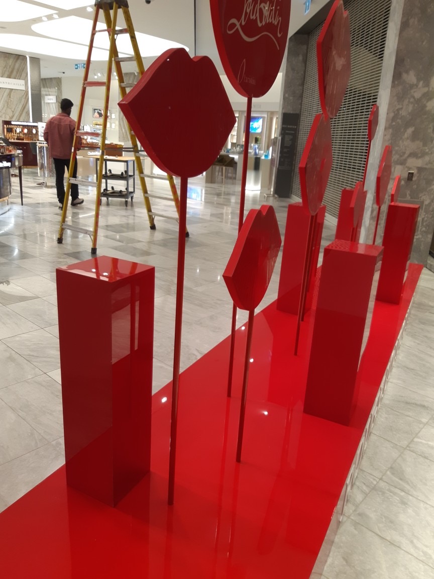 Valentine's Day Display - ROUGE LOUBOUTIN