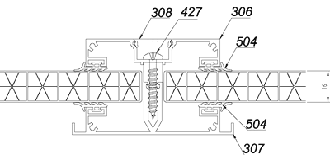 6-35 Aluminum Glazing System diaphragm